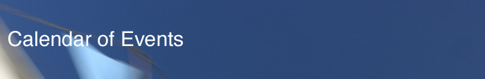 Calendar of Events